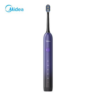 美的/Midea  电动牙刷声波震动长续航智能换区提醒净白呵护刷头