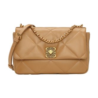 皮尔·卡丹 pierre cardin  女式手提斜挎包W41229541-1L黄棕色
