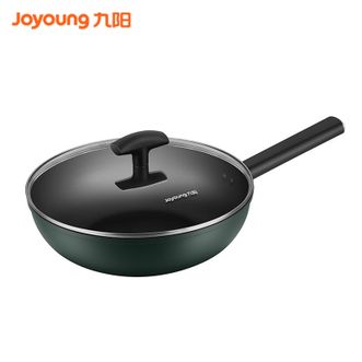 九阳（Joyoung）炒锅炒锅不粘锅平底大煎锅家用炒菜锅轻油少盐不沾易洗CF30C-CJ540-A