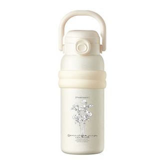 物生物（RELEA）  音悦保温杯316L不锈钢吸管保温杯新款高颜值水杯 550ml