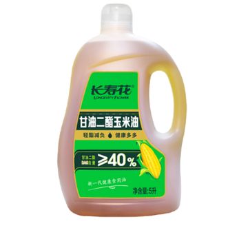 长寿花LONGEVITY FLOWER  40%浓香玉米二酯食用油 5L