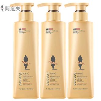 阿道夫  防脱固发洗发水生姜健发固根洗头露 300g*3瓶