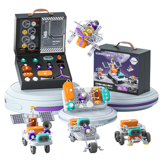 科学罐头/SCIENCE CAN  电路大师积木礼盒装电动电路积木3-10岁科学小实验套装生日六一儿童节礼物