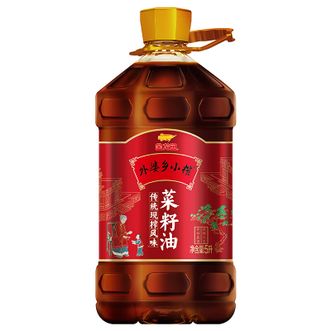 金龙鱼  1瓶 非转基因 -传统现榨-菜籽油5升