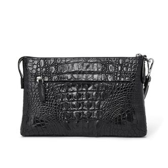 波斯丹顿 (BOSTANTEN)鳄鱼皮手包信封包手拿包男士钱包 B2212001 黑色