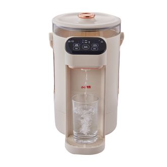 艾贝丽分体式恒温电热水瓶2.8L容量米白色ABL-SP37