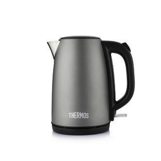 膳魔师（THERMOS）  电热水壶 防干烧 灰色 1.7L EHA-1319A