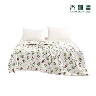 太湖雪  蚕丝夏凉被专柜同款 1.8米床 凉被 可水洗 蚕丝填充 全棉面料 幸福果 220*230cm