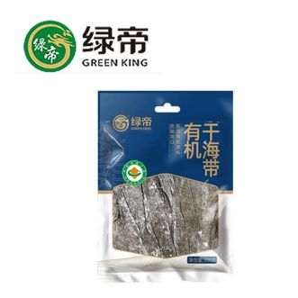 绿帝  有机干海带350g 适合需要补钙的人群  营养丰富的海藻类食物，富含碘、膳食纤维及多种矿物质  促进肠道健康，助力体重管理， 调节代谢，维持甲状腺健康