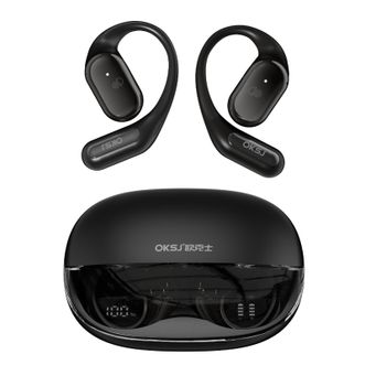 OKSJ  蓝牙耳机  挂耳式不入耳骨传导概念超长续航无线运动高清通话降噪耳机  MT70