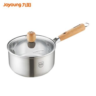 九阳/Joyoung  奶锅抗菌不锈钢小奶锅宝宝婴儿辅食锅泡面热牛奶锅锅具16cm