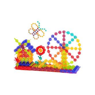 百乐森  儿童雪花片拼插积木创意拼装益智玩具-490pcs BSL067