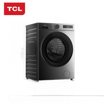 TCL  0公斤滚筒洗衣机全自动一级能效 1.2超高洗净比 高效洁净1400转速 喷淋除泡星耀灰 滚筒 10kg 全自动洗衣机 G100V3R-BS