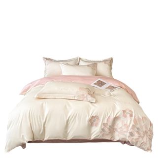 PLOVER  40S长绒棉绣花床品四件套 邂逅 ZMN-CRM012