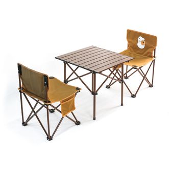 徽羚羊  玉兔归乡 碳钢一桌两椅套装  新品