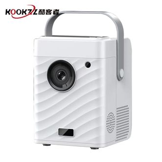 KOOKZZ  电动对焦投影仪手机投屏高清家庭影院5G双频投屏AI语音安卓系统在线观看 TY10白色