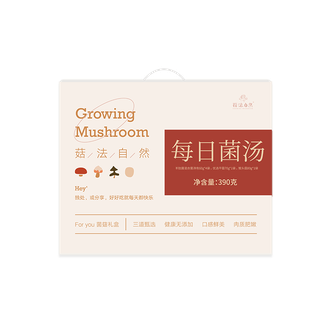 菇法自然  每日菌汤礼盒390g内含羊肚菌等多种菌菇组合