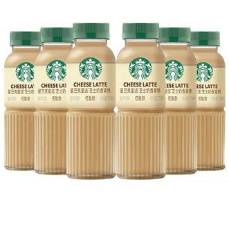 星巴克  （Starbucks）星选 芝士奶香拿铁270ml*6瓶 即饮咖啡饮料