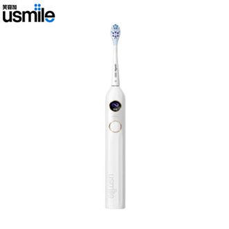 笑容加 (usmile)  电动牙刷Y10【白色】 成人声波震动电动牙刷经典款生日礼物 年会礼物