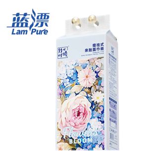 蓝漂  1100张*4大提挂抽悬挂式抽纸家用卫生纸实惠装面巾纸厕纸