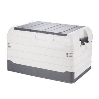 悦卡（YUECAR）  后备箱收纳箱 车载储物箱置物箱 汽车可折叠家用整理箱三盖 75L