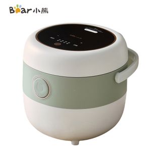 小熊/Bear  电饭煲陶瓷油内胆电饭锅1.6升家用小型多功能煮饭锅煮粥锅1-2人迷你煲汤米饭锅