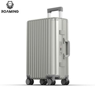 漫游/Roaming  商务加厚全铝镁合金行李箱结实耐用旅行箱男女通用登机箱 20英寸 5590