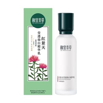 相宜本草  红景天莹透幼白精华乳美白乳液120g