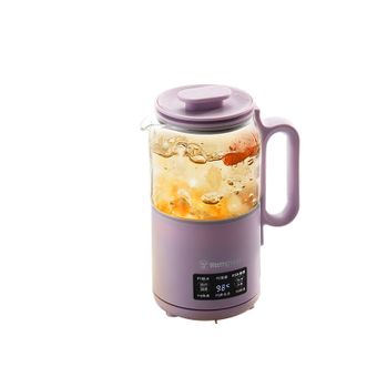 西屋/Westinghouse  养生壶迷你玻璃煮茶器家用花茶壶黑茶燕窝银耳 养生杯香芋紫600ml WEK-C56