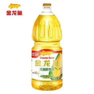 金龙鱼  玉米胚芽油1.8L 非转基因 压榨家用厨房炒菜植物油 烹饪食用油 玉米胚芽油1.8L