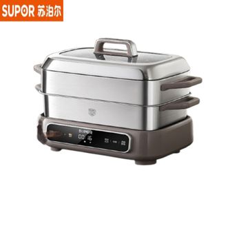 苏泊尔（SUPOR）  电热锅H50FC288A 家用多功能涮肉烤鱼烤肉锅 智能电蒸锅 电煮锅 电火锅 多用途分体式不粘料理锅