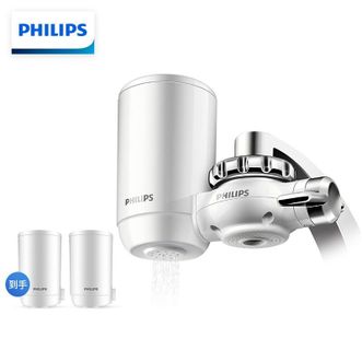 飞利浦/Philips  净水器  WP3811 超滤水龙头净水器家用厨房直饮过滤三种出水方式 一机两芯装