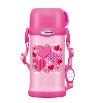 象印/ZOJIRUSHI  不锈钢儿童水杯上学专用大容量600ml  粉色PZ