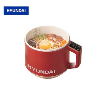  Hyundai  多功能电火锅蒸煮一体迷你电煮锅