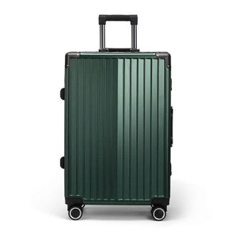 Polo  拉杆箱  行李箱登机箱旅行箱男女通用密码箱080681 20寸绿色