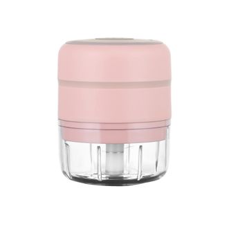 拜杰 (Baijie) 蒜泥器 电动辅食碎肉机切菜神器拉蒜器无线蓄电100ml SR-01
