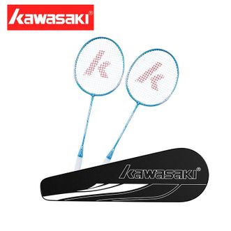 川崎（KAWASAKI）  铁合金耐用羽毛球拍 双拍 IRON-007