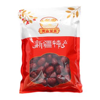 天山公主  灰枣特级500g/袋核小肉厚颗颗筛选果肉饱满香甜红枣