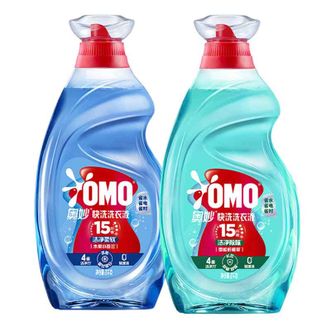 奥妙  【8斤蓝加绿】洁净柔软2KG小苍兰+2KG洁净除味雪松柠檬草