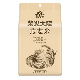 柴火大院 燕麦米(燕麦仁 五谷杂粮 粗粮 杂粮 粥米搭档)1kg 柴火大院 燕麦米(燕麦仁 五谷杂粮 粗粮 杂粮 粥米搭档)1kg