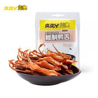 久久丫  秘制鸭舌（新潮版）75g*2袋