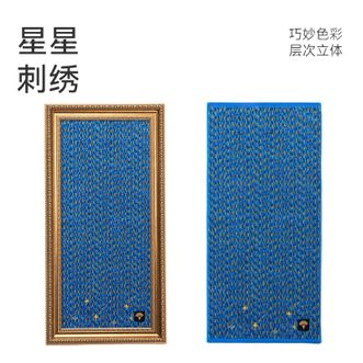 洁玉/jeyu  【2条装】纯棉毛巾吸水亲肤柔软不易掉毛情侣洗脸面巾毛巾【明耀】