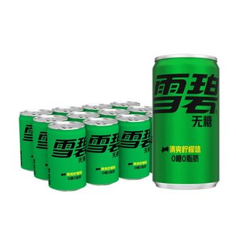 可口可乐  无糖雪碧200ml*12（迷你罐）
