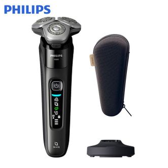 飞利浦/Philips  电动剃须刀新9系Lite全新一代旋护剃须刀肌能感应胡须刀 送老公生日礼物 X9000/10 曜石黑