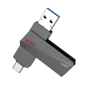 忆捷/Eaget  固态Type-c U盘 USB3.2 高速传输SU20