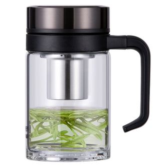 万象（WANXIANG）   单层玻璃杯泡茶杯喝水杯子 500ml