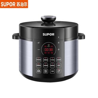 苏泊尔（SUPOR）  电压力锅SY-50YC8186 高压电饭锅煮饭多功能电饭煲智能预约开盖收汁大功率 精铁铜晶内胆5升