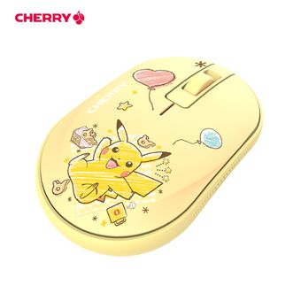 CHERRY  樱桃MW5180宝可梦联名款皮卡丘无线鼠标蓝牙双模轻音办公