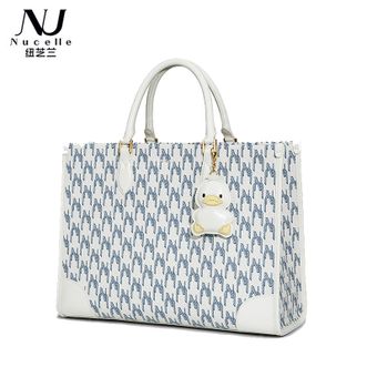 纽芝兰（NUCELLE）高级感单肩手提包公文通勤电脑包1172113（中版）13寸