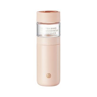 物生物（RELEA）  屿茗泡茶杯茶水分离保温杯泡茶杯不锈钢保温水杯350ML